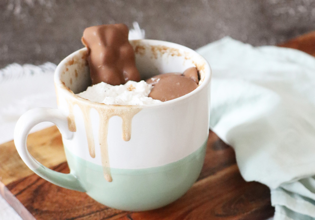 Recette mug cake ourson guimauve