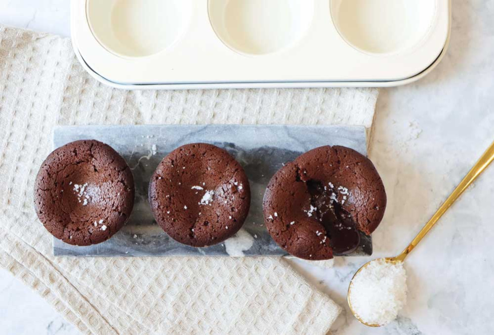 Recette muffins cœur coulant chocolat