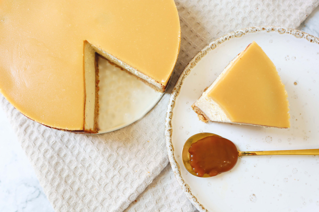 Recette cheesecake caramel beurre salé