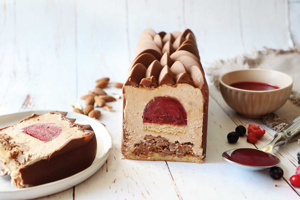 Recette bûche fruits rouges chocolat