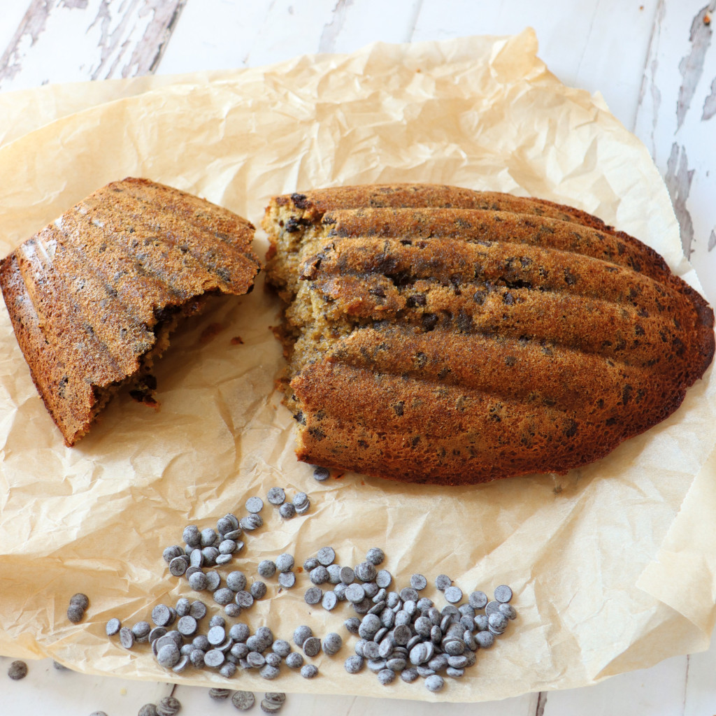 Recette madeleine géante pistache chocolat