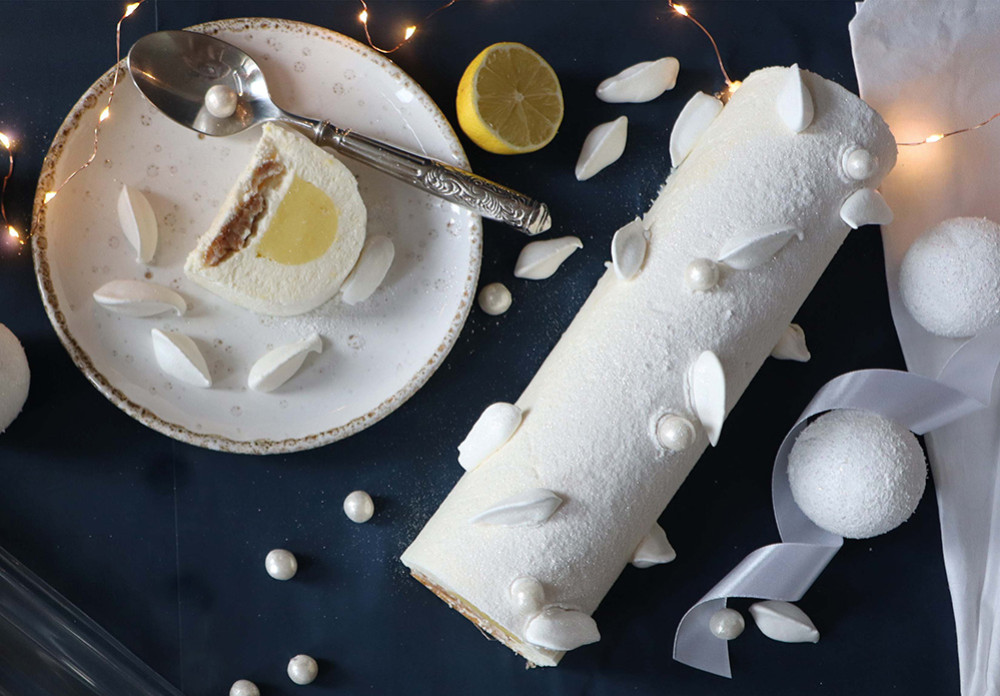 Recette bûche citron meringuée 