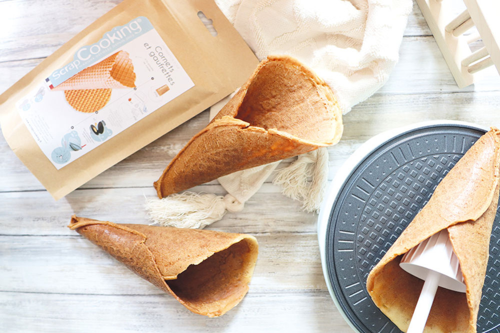 Recette cornet à glace maison facile 