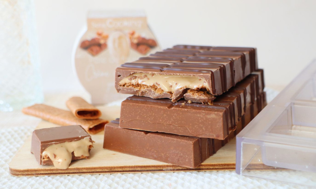 Recette tablette de chocolat façon Kinder bueno