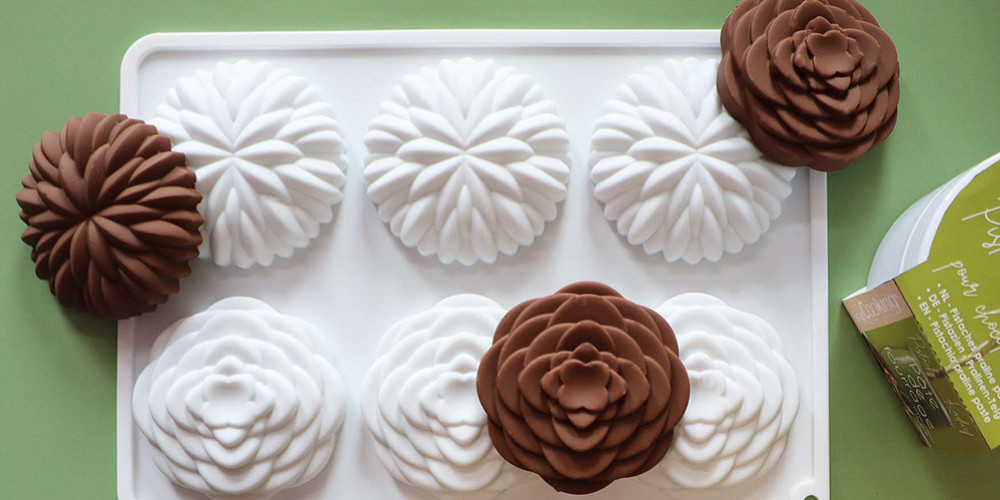 Recette facile fleurs chocolat pâte de Kadaïf