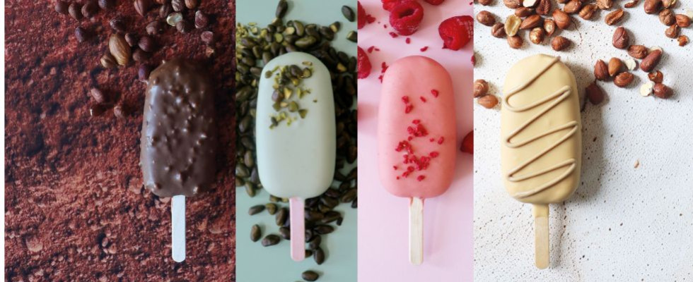 Top 4 recettes glaces Magnum maison