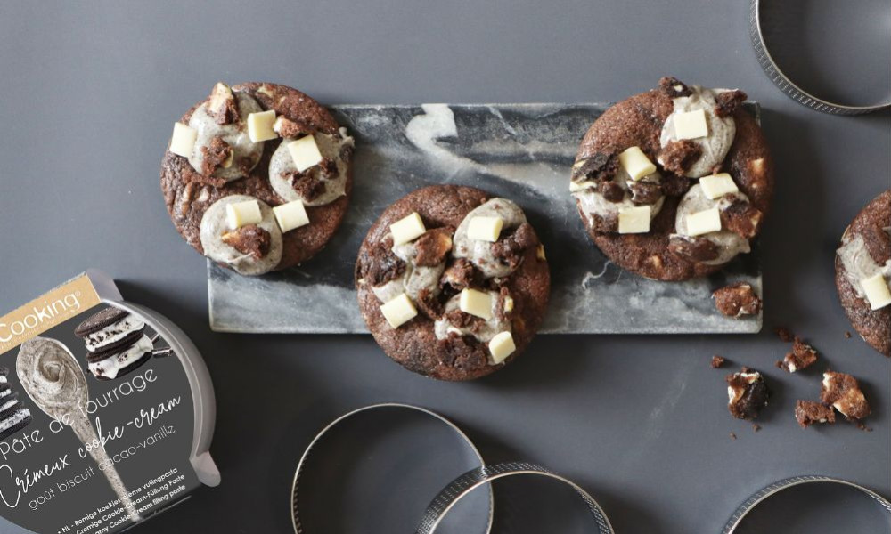 Recette cookies américains façon Oreo