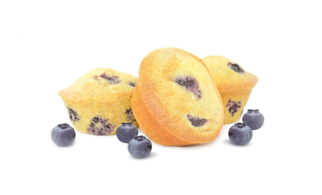 Muffins aux myrtilles