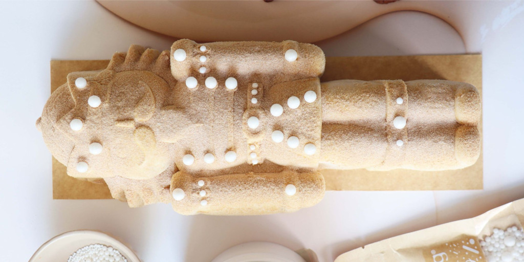 Recette bûche Noël Casse-Noisette pécan