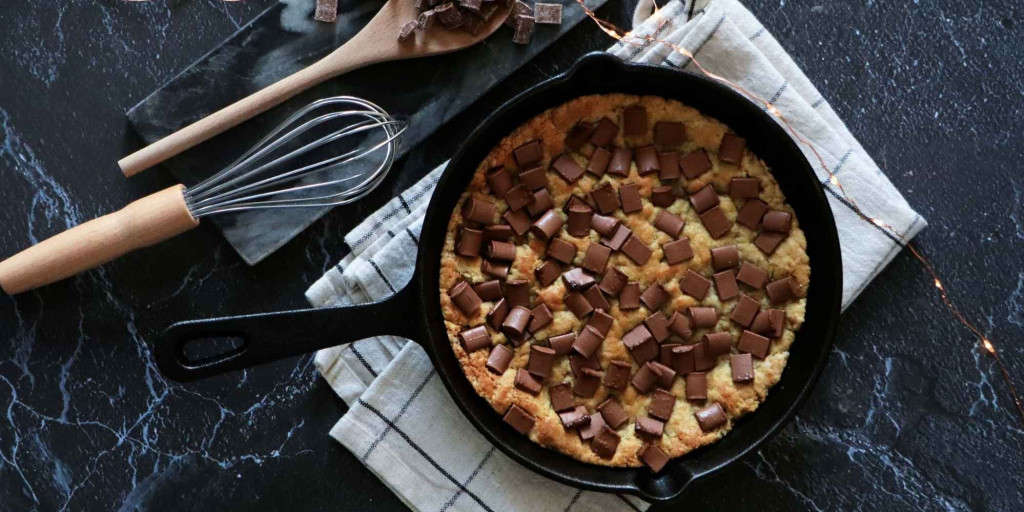Recette cookie gourmand à la poêle