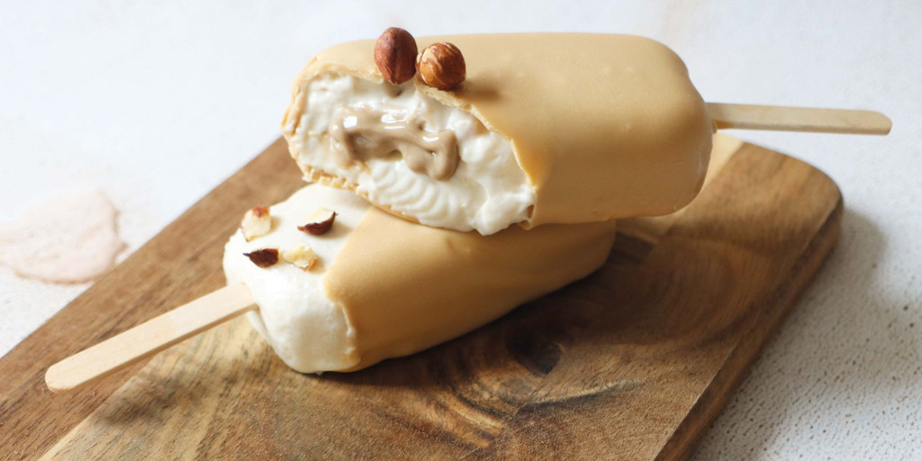 Recette glace Magnum crème de noisette