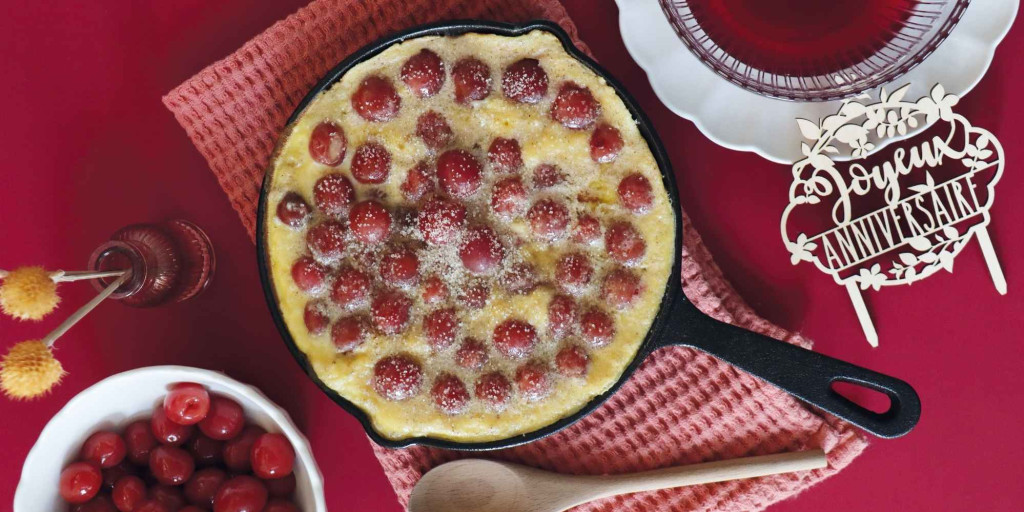 Recette clafoutis cerise express 