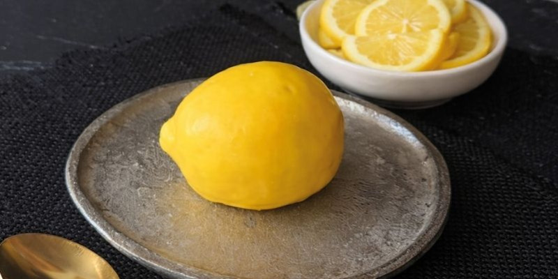 Recette trompe-l'œil citron