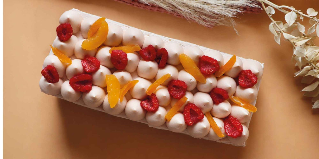 Recette layer cake framboise abricot