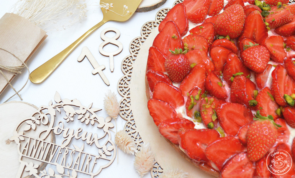 Tarte aux fraises