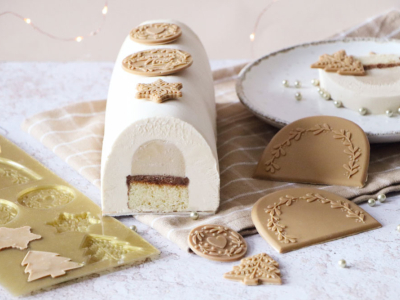 Recette bûche chocolat café et biscuit madeleine