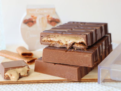 Recette tablette de chocolat façon Kinder bueno