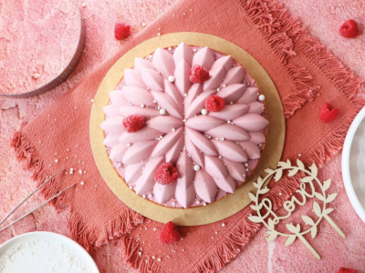 Recette Tarte fruits rouges décor Saint Honoré