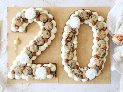 Recette Number cake cookies Bueno