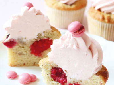 Recette cupcakes framboises