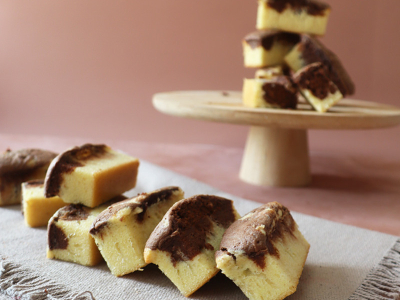 Recette mini cake marbrés (air fryer ou four) 