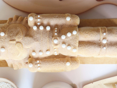 Recette bûche Noël Casse-Noisette pécan