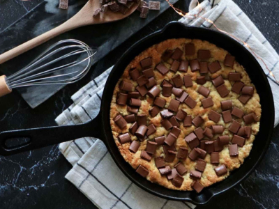 Recette cookie gourmand à la poêle