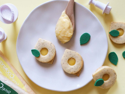 Recette biscuits linzer citron - Dolce Vita