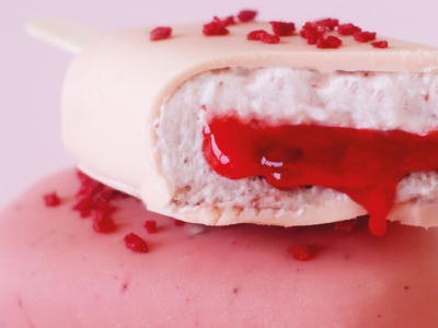 Recette glace Magnum framboise