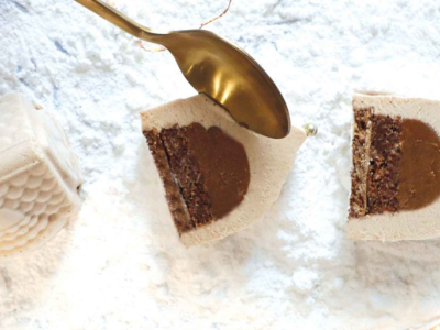 Recette mini bûches chalet de Noël
