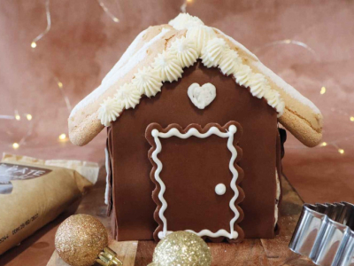Recette bûche chalet layer cake chocolat