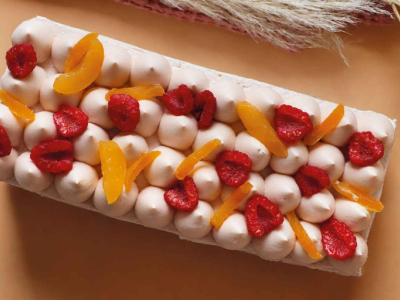 Recette layer cake framboise abricot